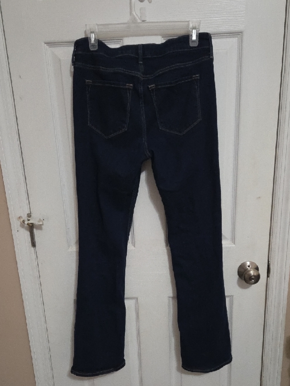 Old Navy Women's Dark Blue Boot-Cut Jeans - Picture 3 of 3